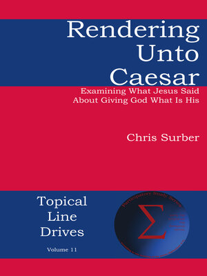 cover image of Rendering unto Caesar